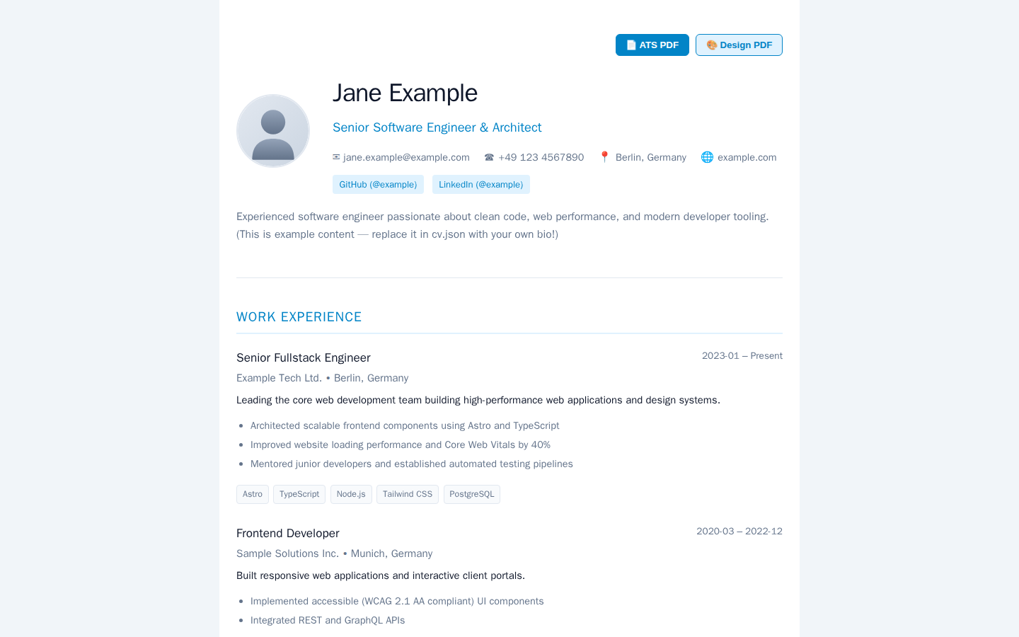 dotcv template preview