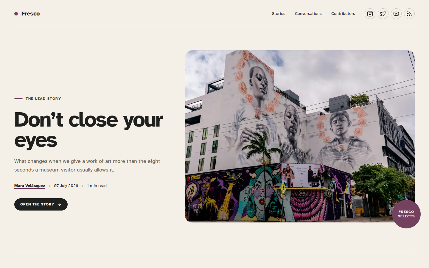 Fresco template preview