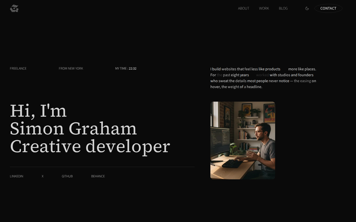 Grafio template preview