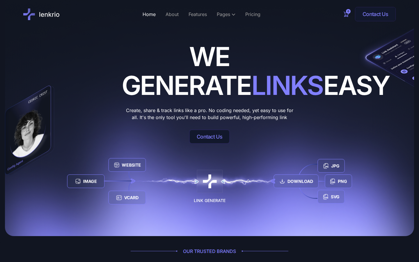 Lenkrio template preview