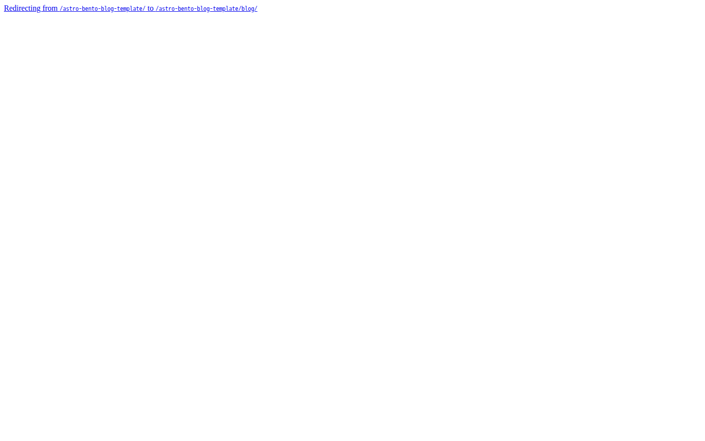 Notion-Like Bento Blog template preview