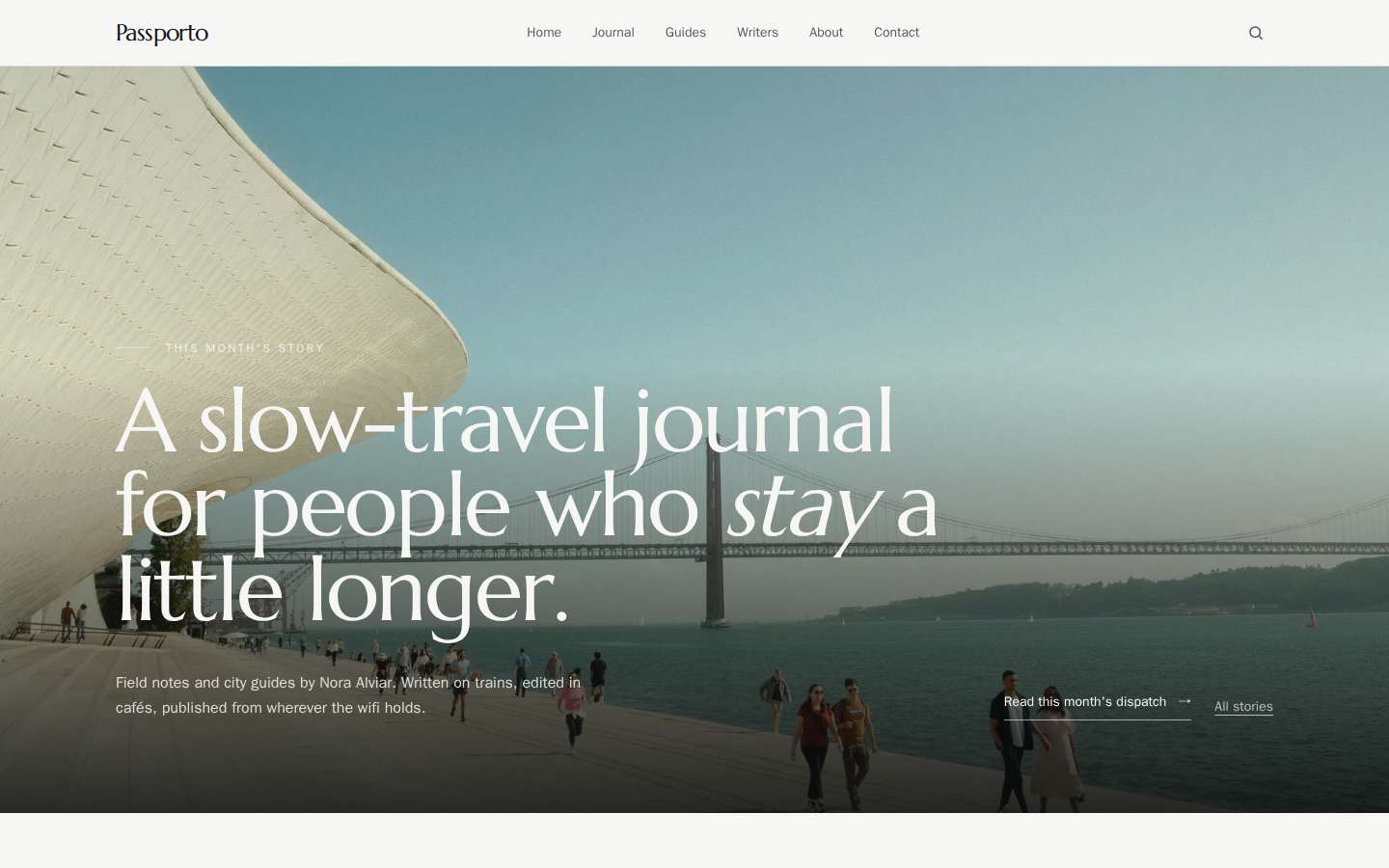 Passporto template preview