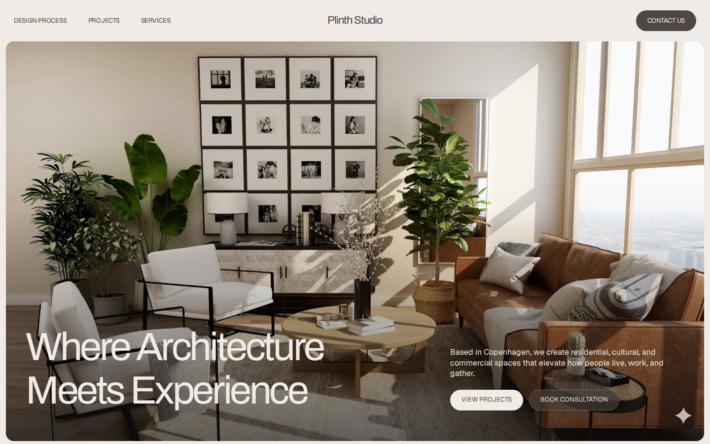 Plinth Studio template preview