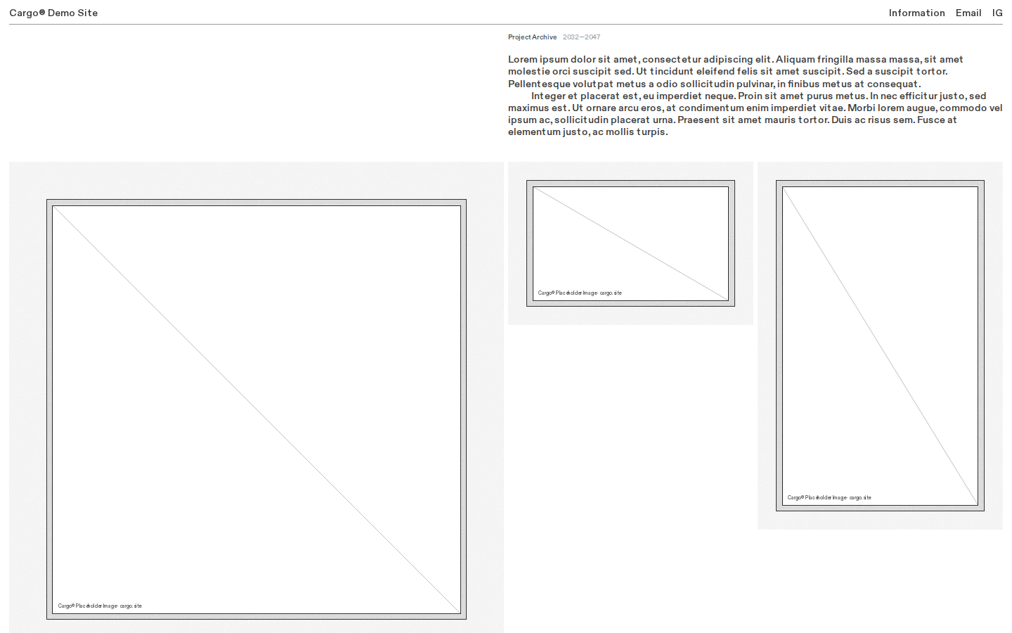 Wireframe M233 template preview