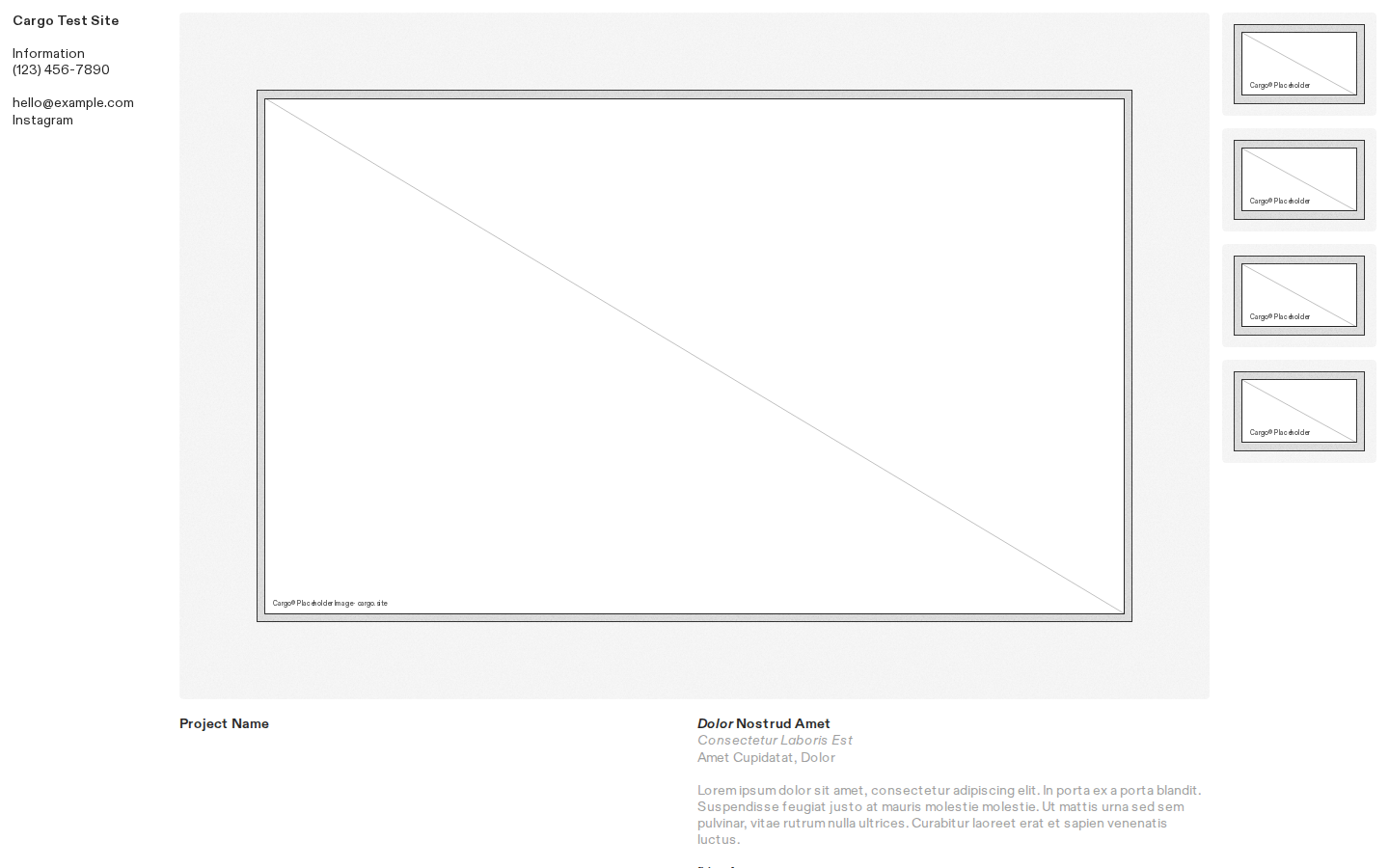 Wireframe W322 template preview