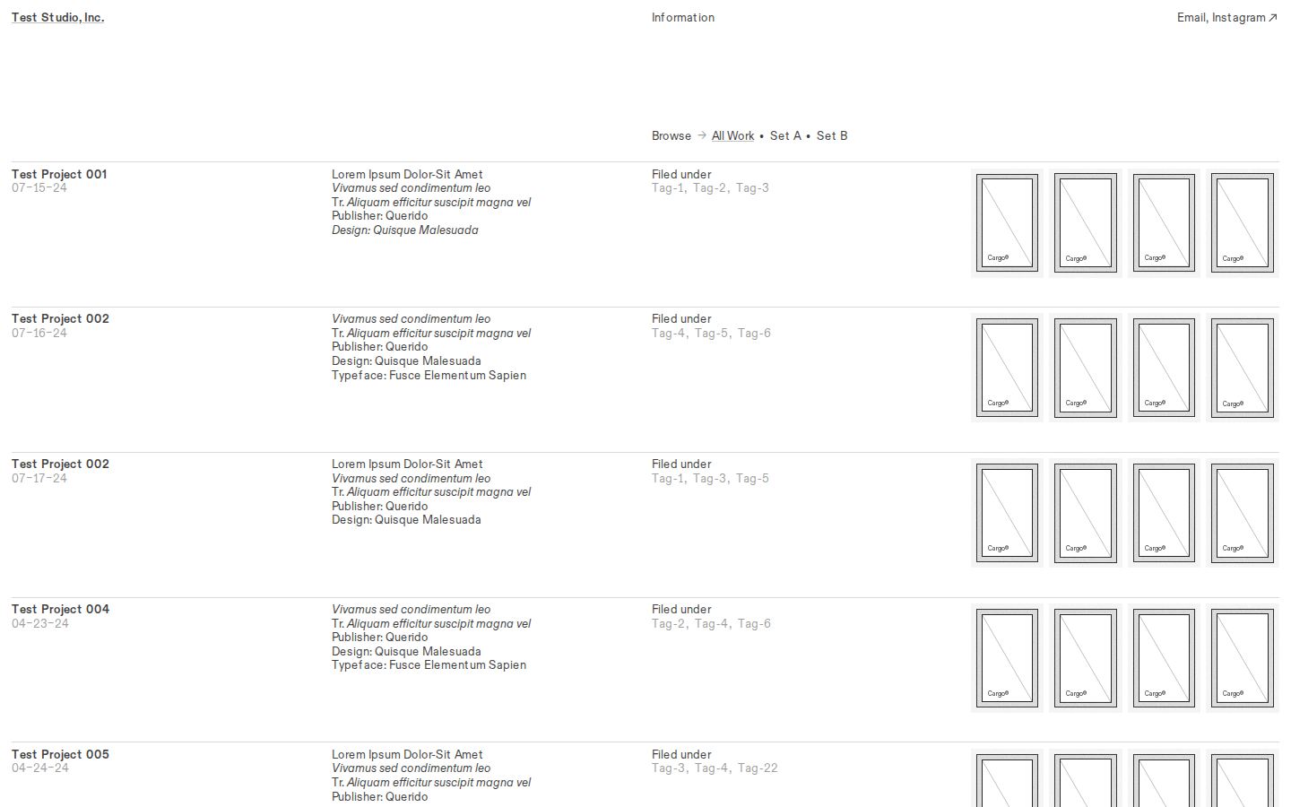 Wireframe Y253 template preview