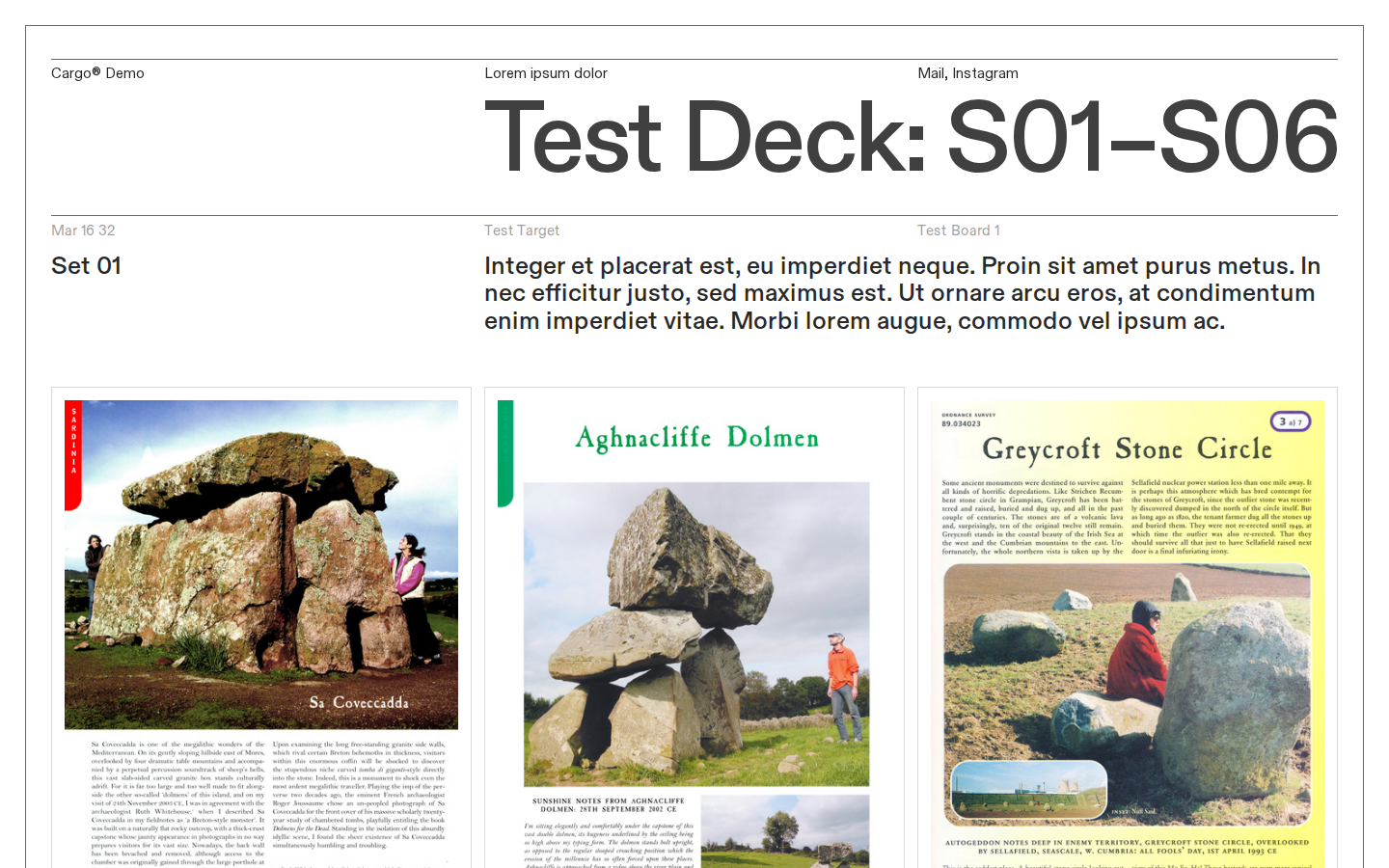Template D123 template preview