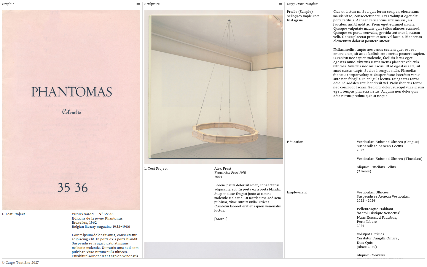 Template M069 template preview