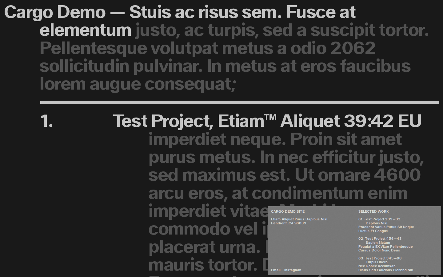 Template Browser template preview