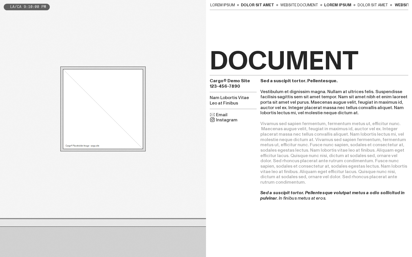 Wireframe G383 template preview