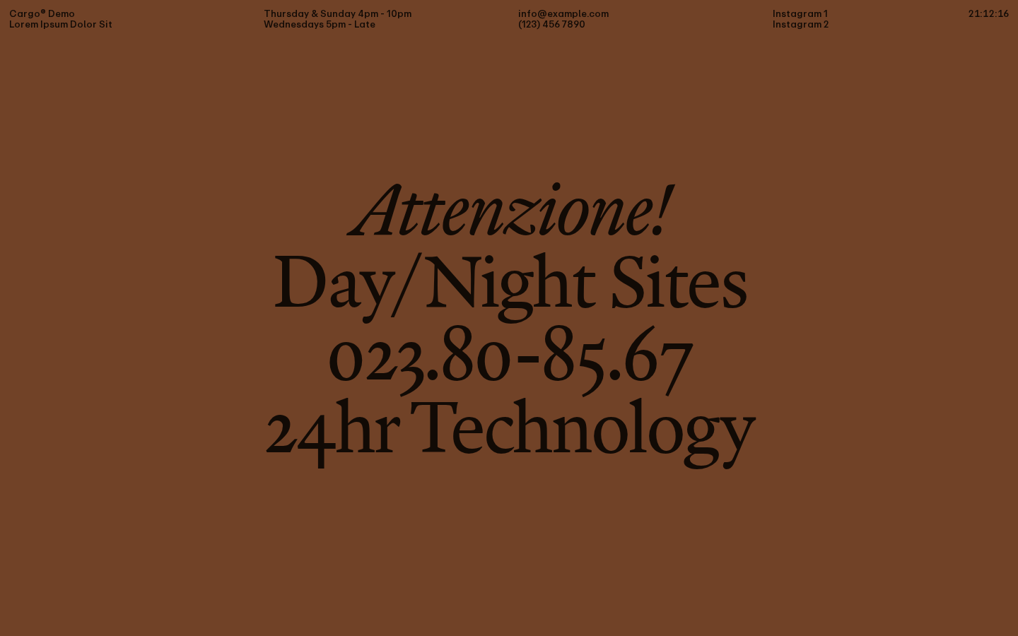 Graphic M401 template preview