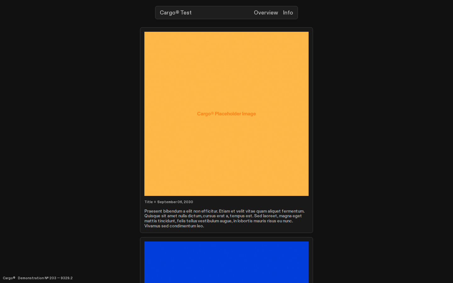 Template Browser template preview