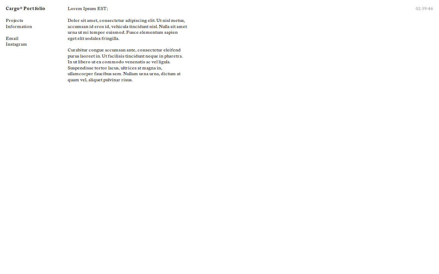 Wireframe F298 template preview