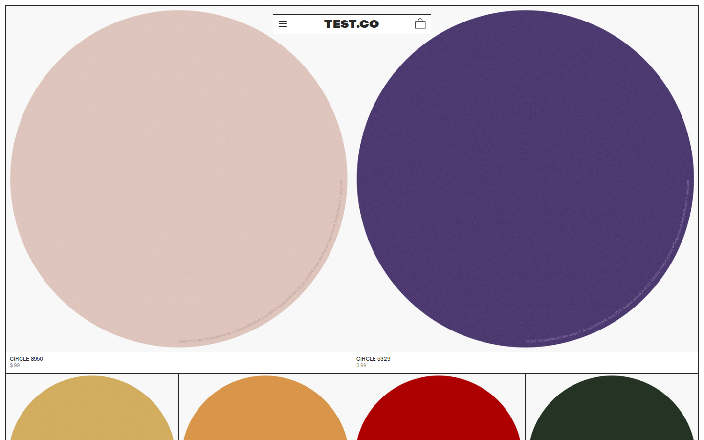 Graphic C482 template preview