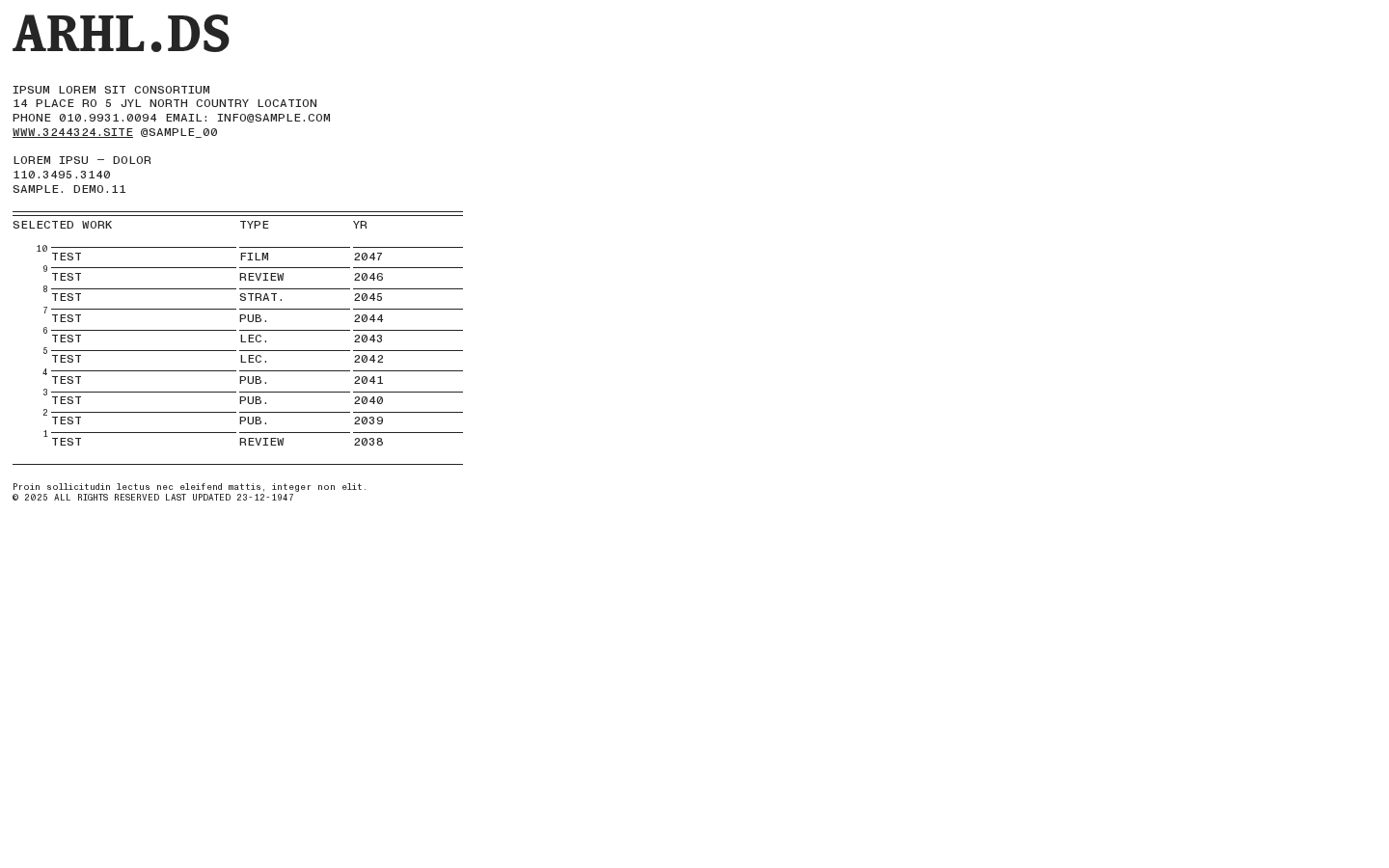 Graphic J808 template preview