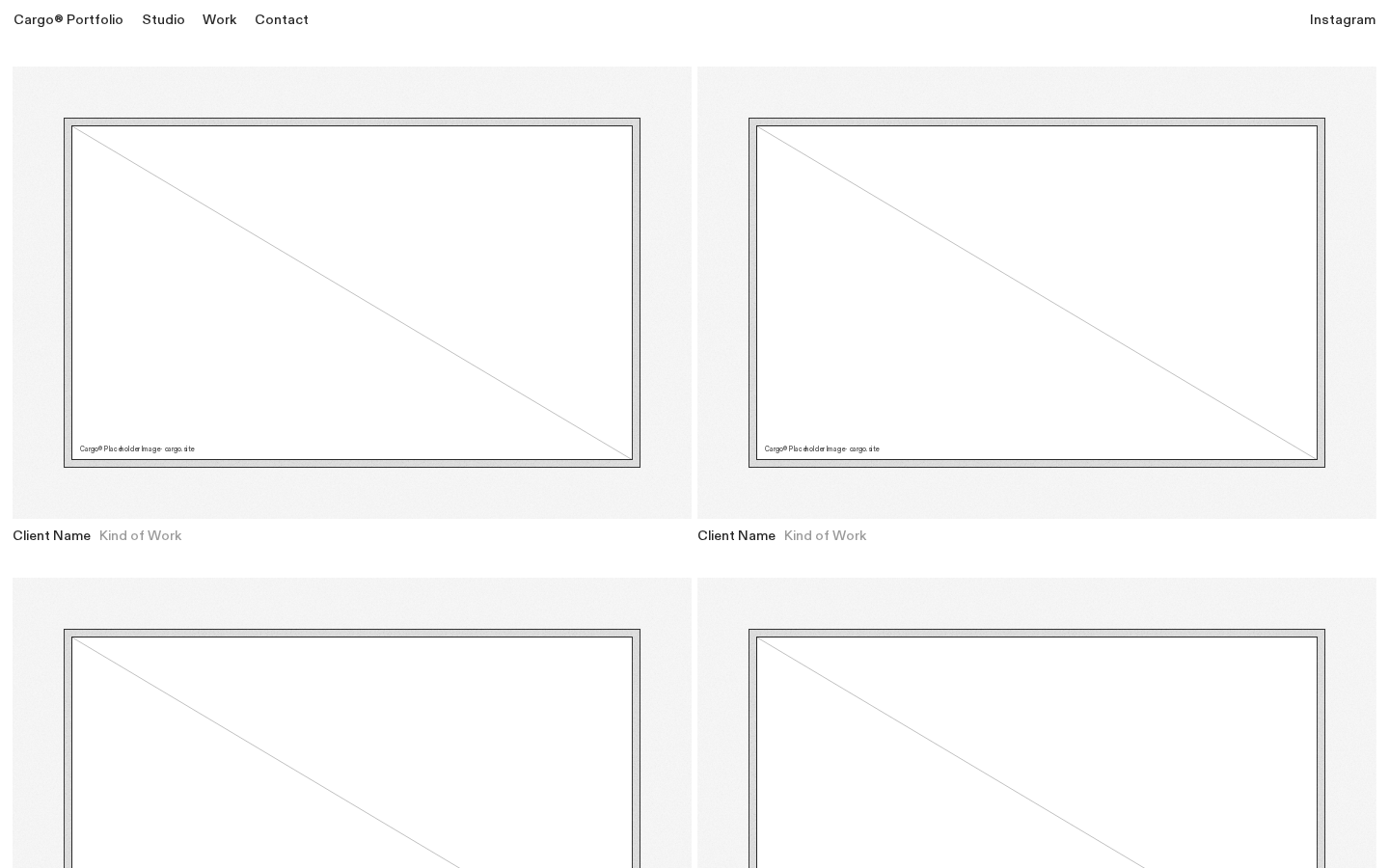 Wireframe G772 template preview