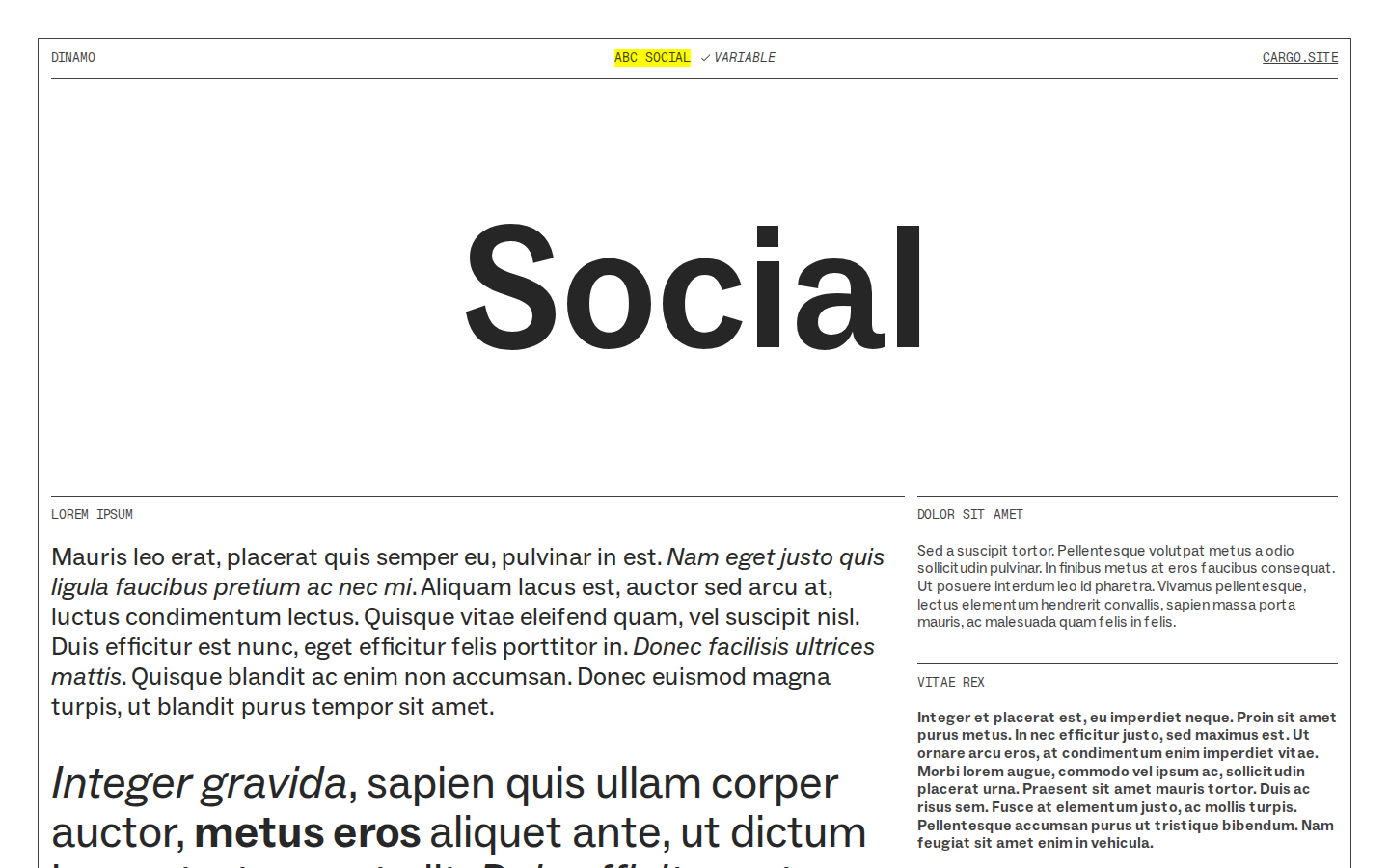 Template Browser template preview