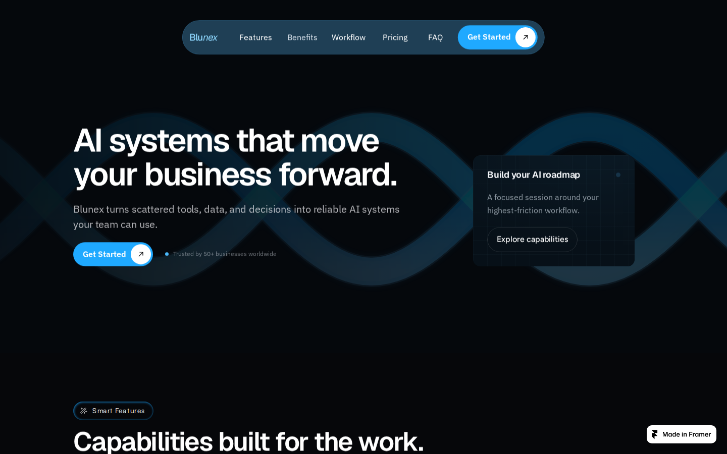Aether Studio template preview