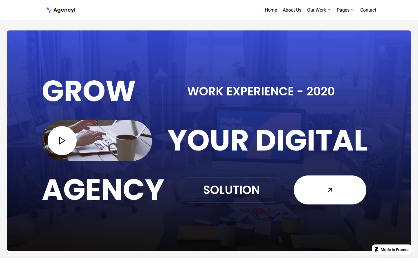 Agencyl template preview
