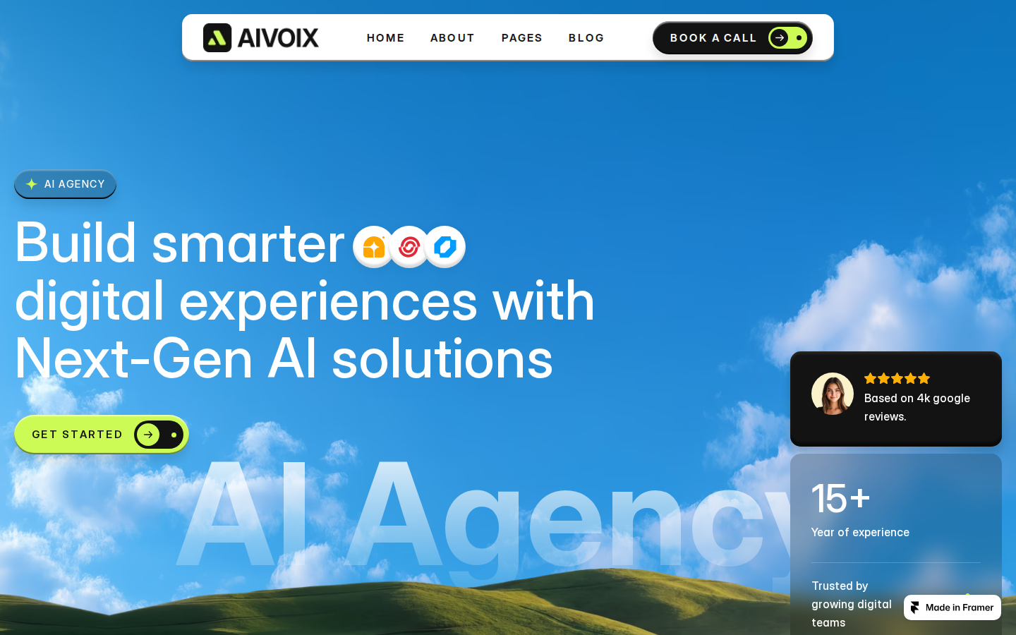 Aivoix template preview