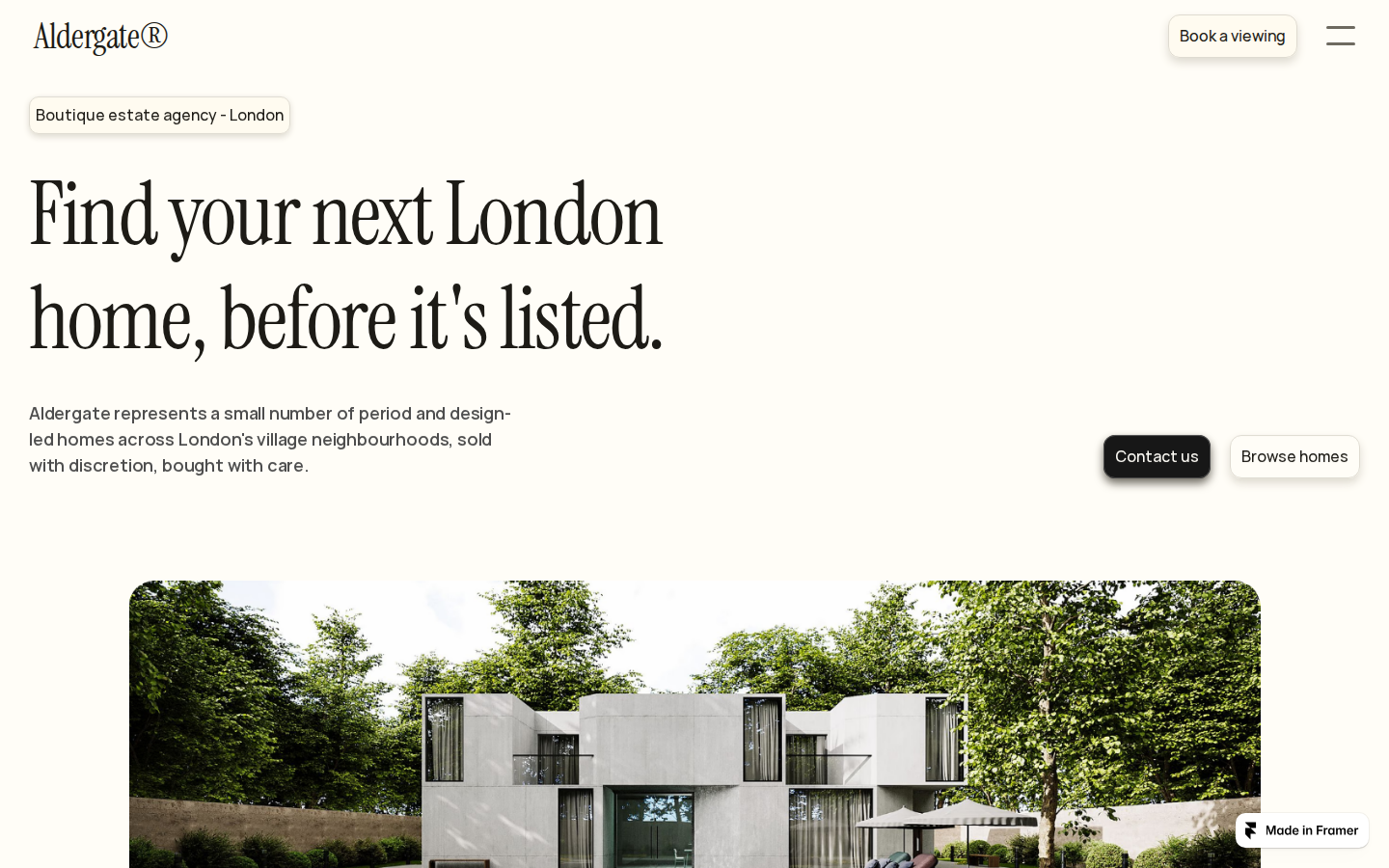 Aldergate template preview