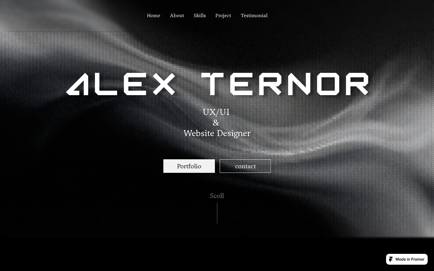 Alex Torner template preview