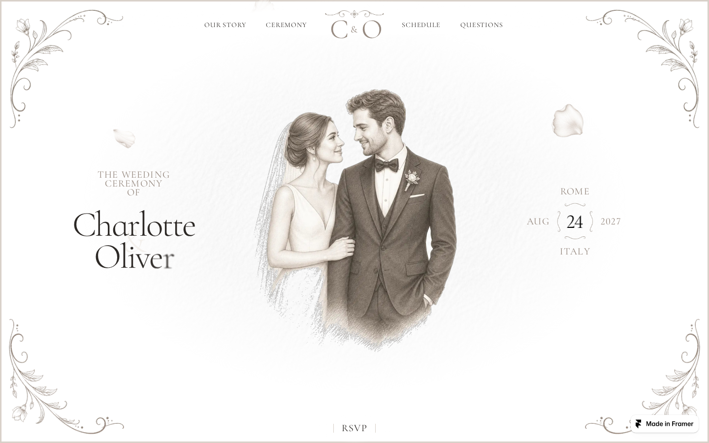 Amorette template preview