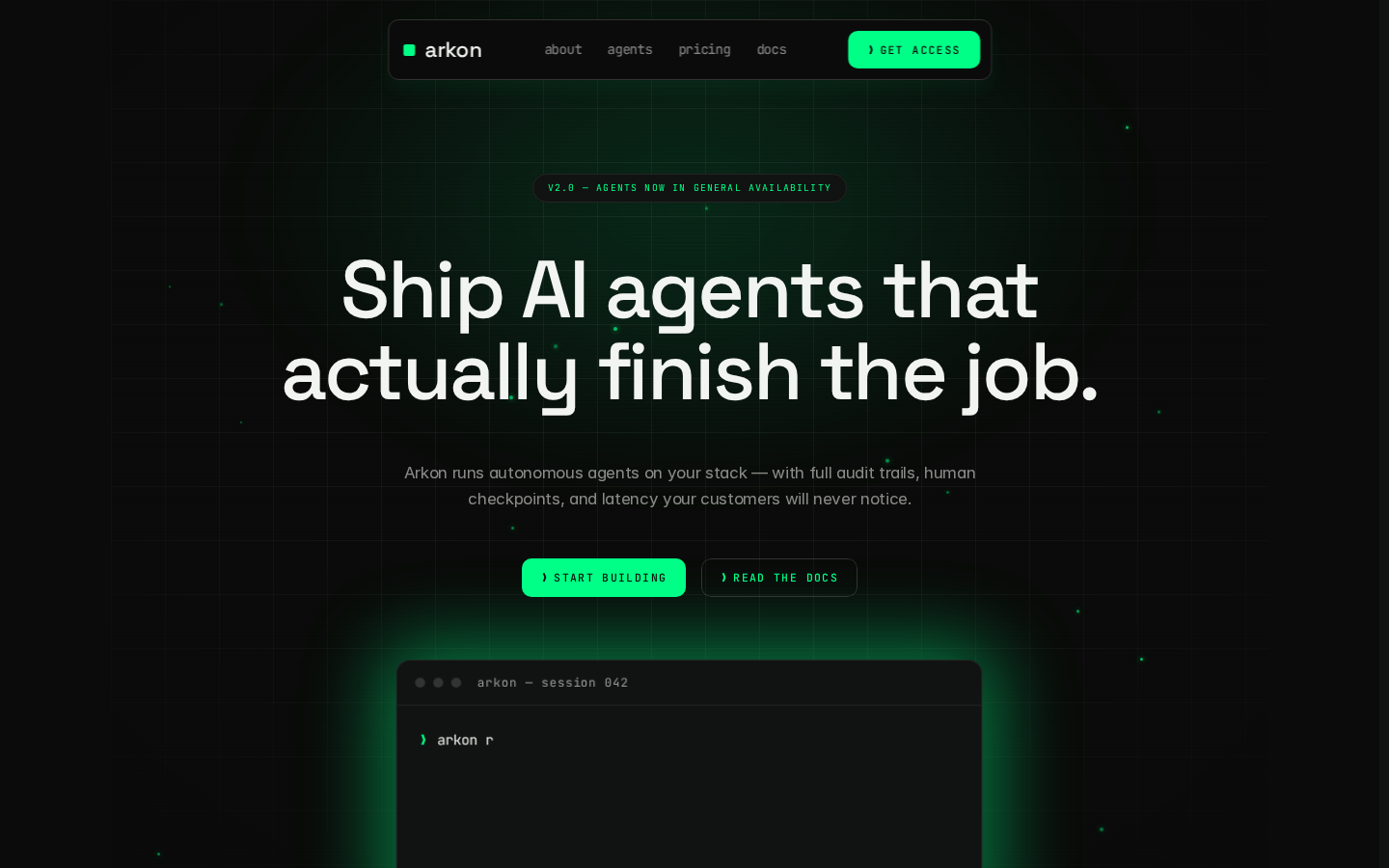 Arkon Node template preview