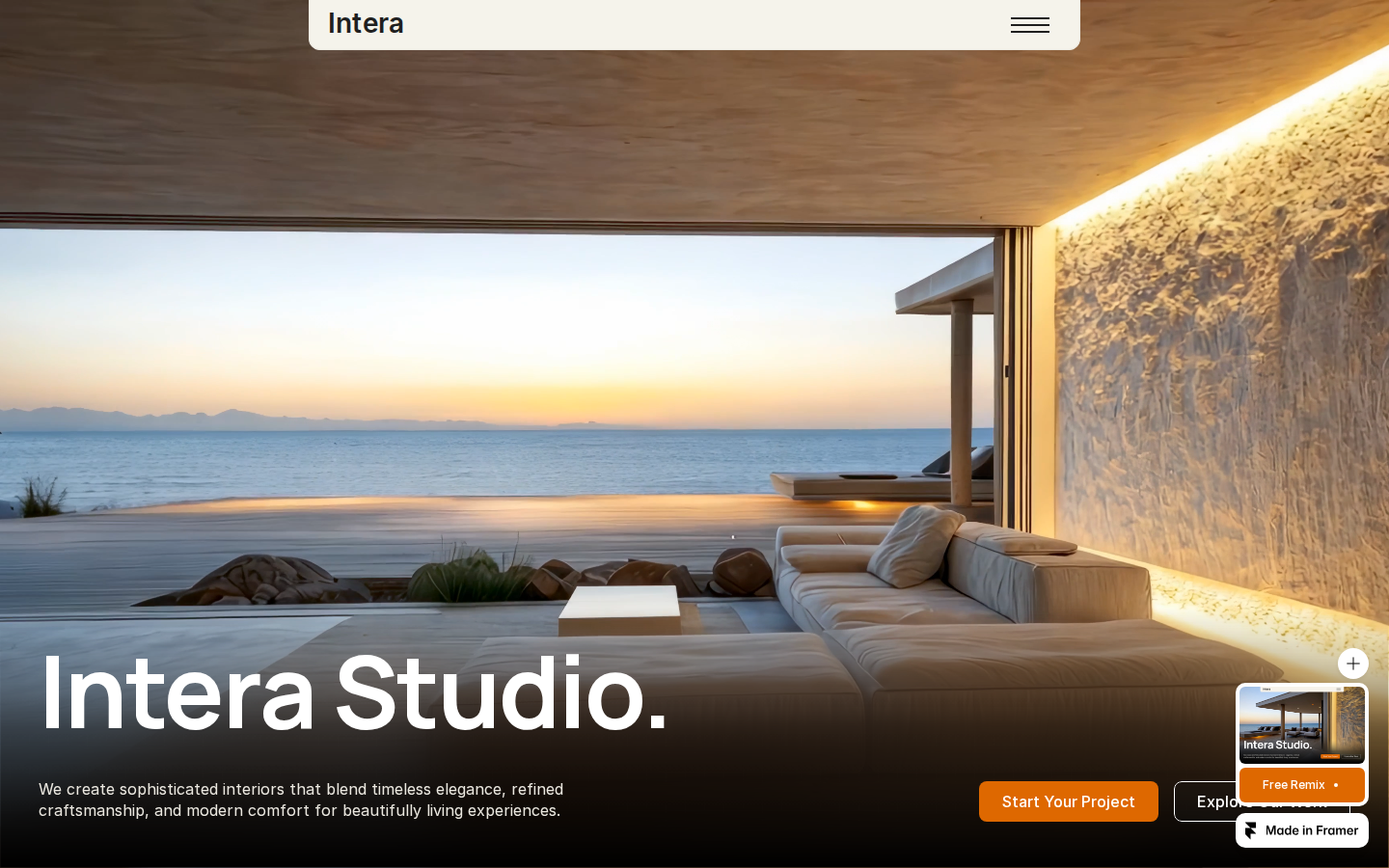 ASHCROFT Design template preview
