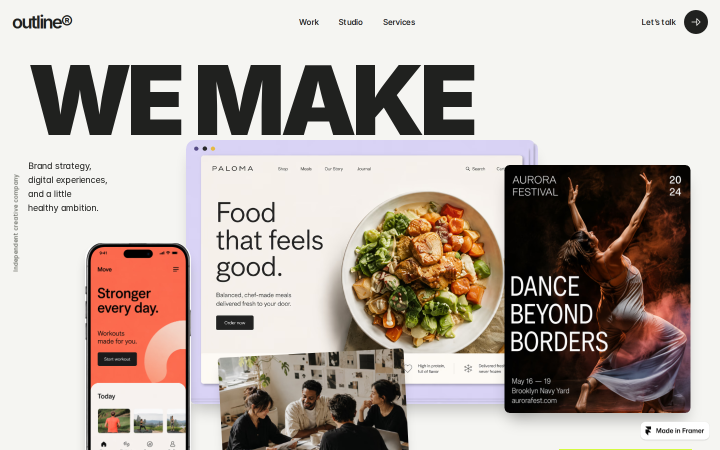 AUREL Studio template preview