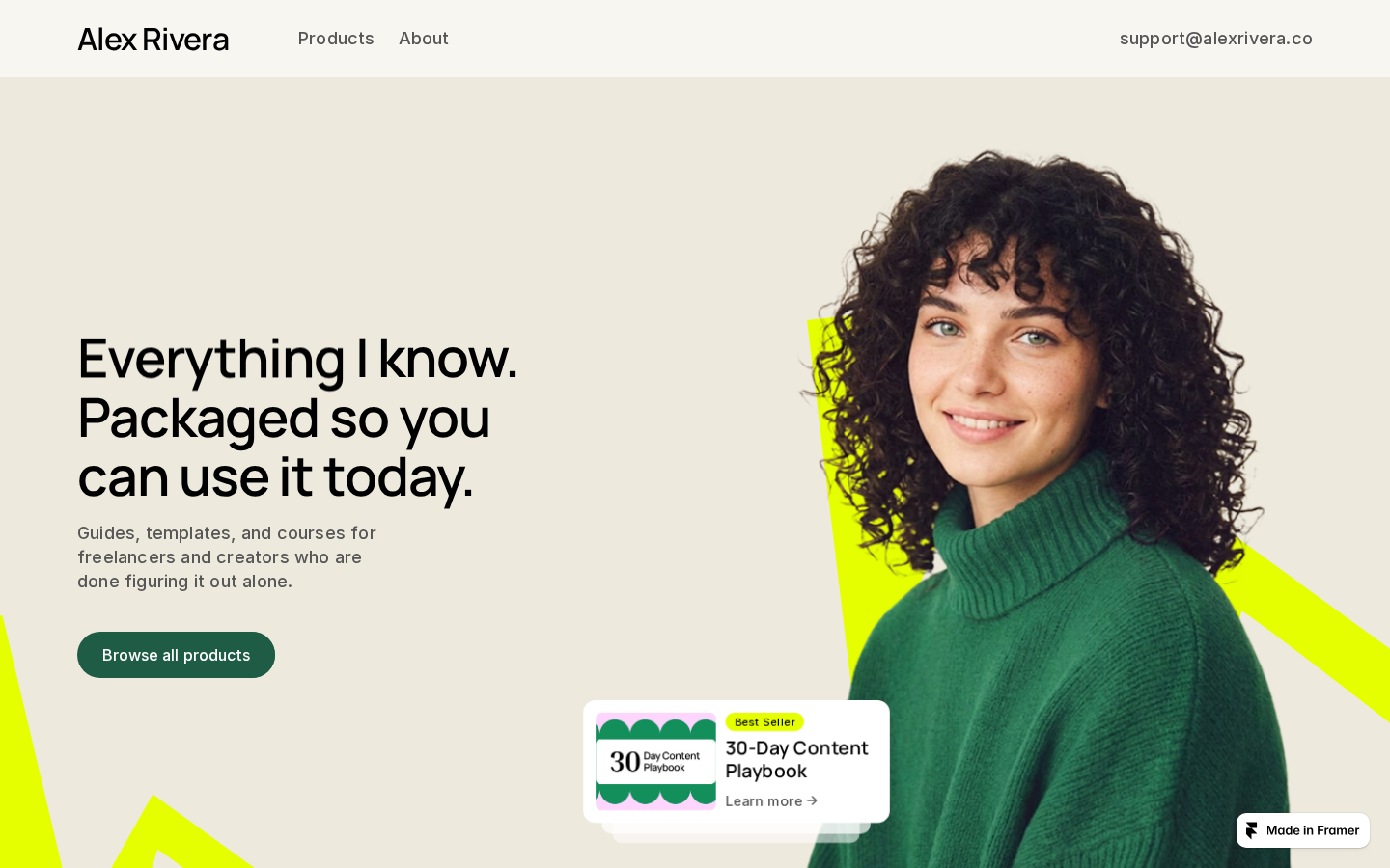 Authority – Template template preview