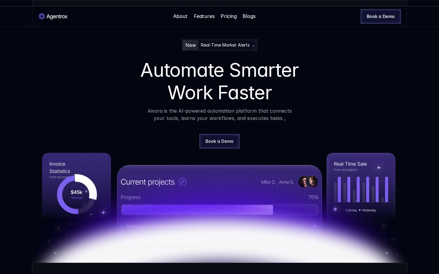 Axonix template preview