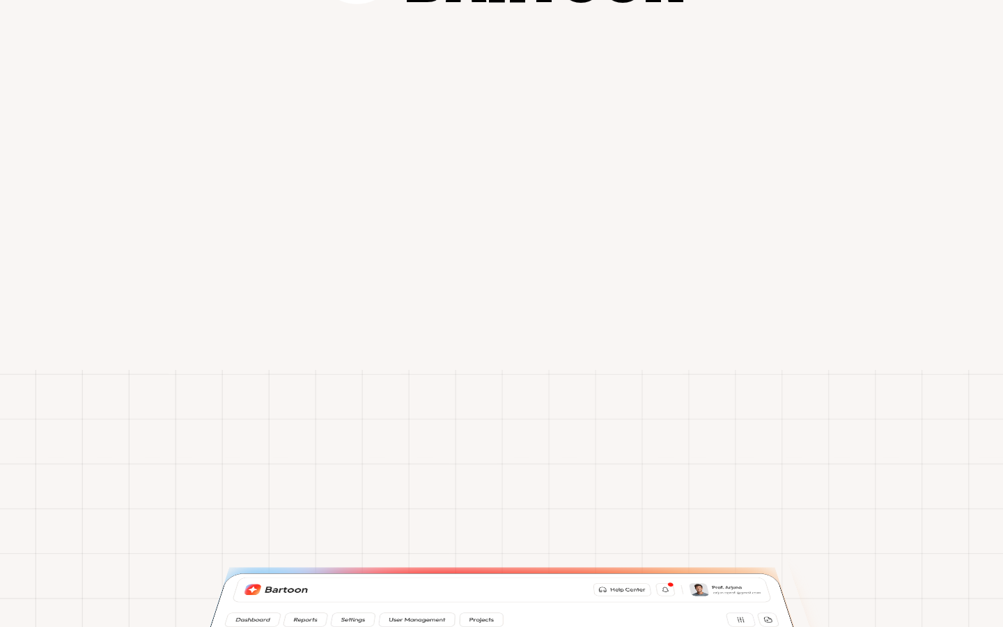 Bartoon template preview