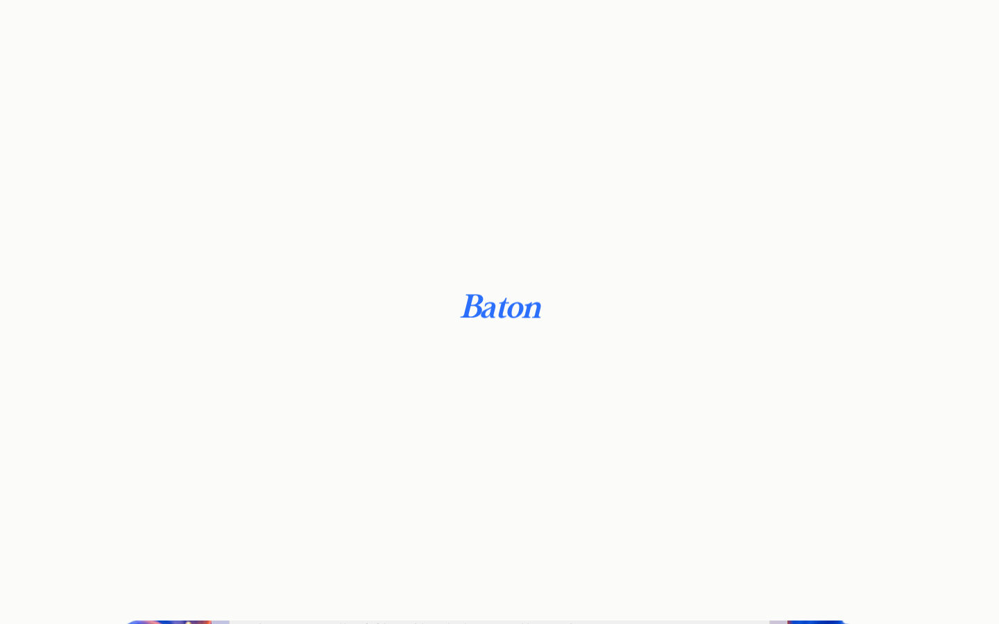 Baton template preview
