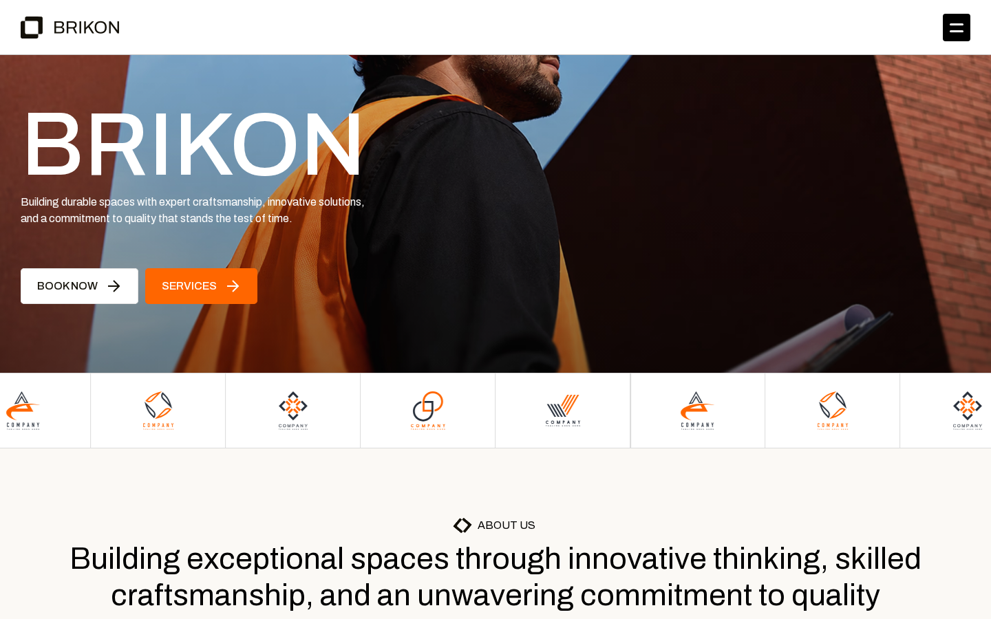 Brikon template preview