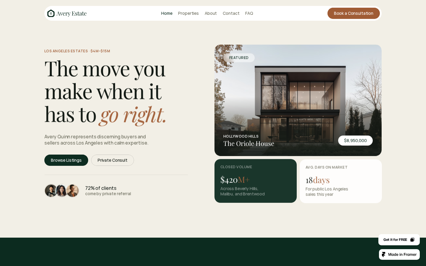 BuyToLet OS template preview