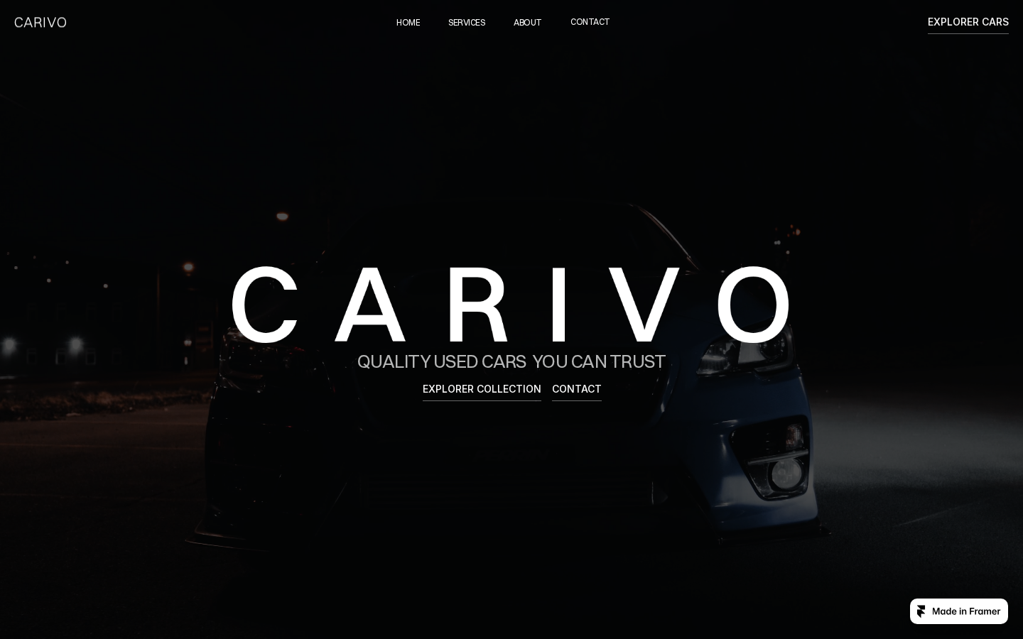 CARIVO template preview