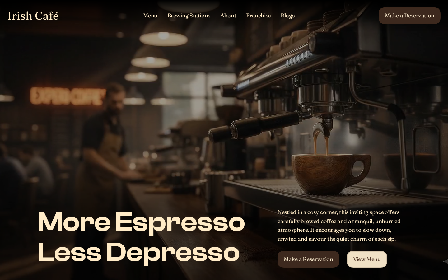 Cenere Pizzeria template preview
