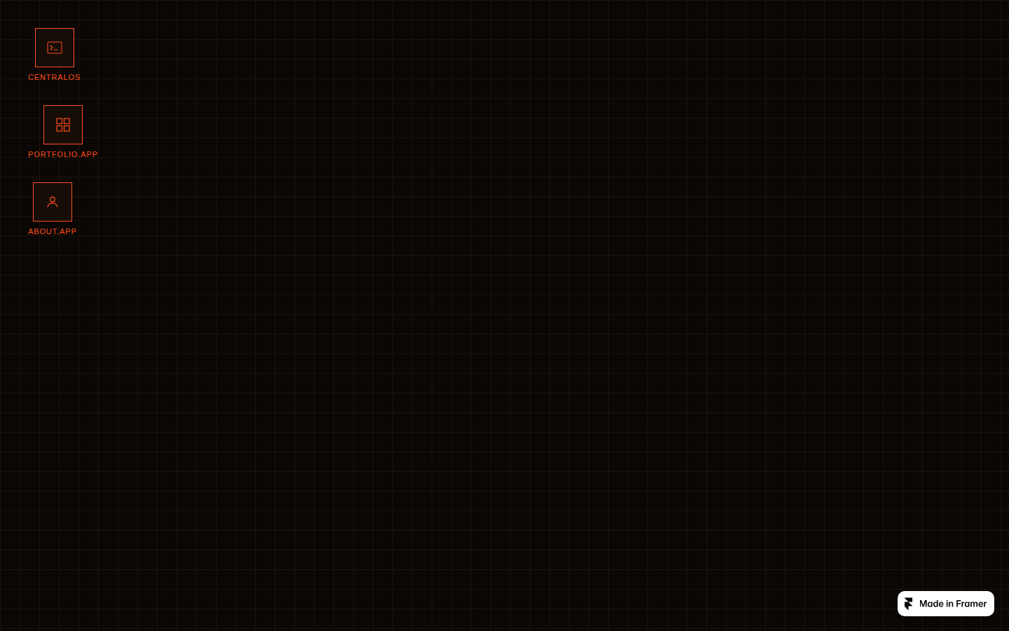 CentralOS template preview