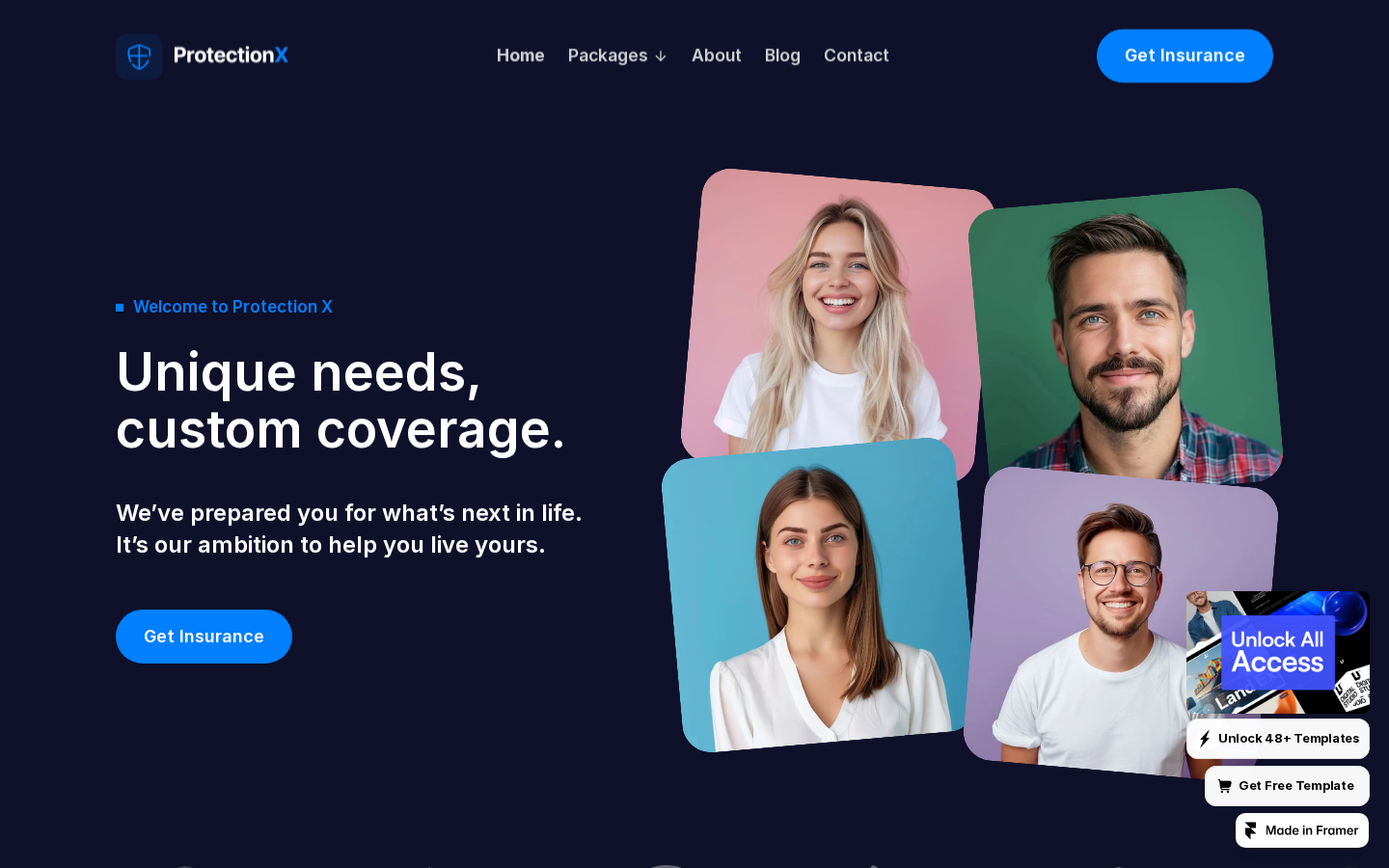 Covernote template preview