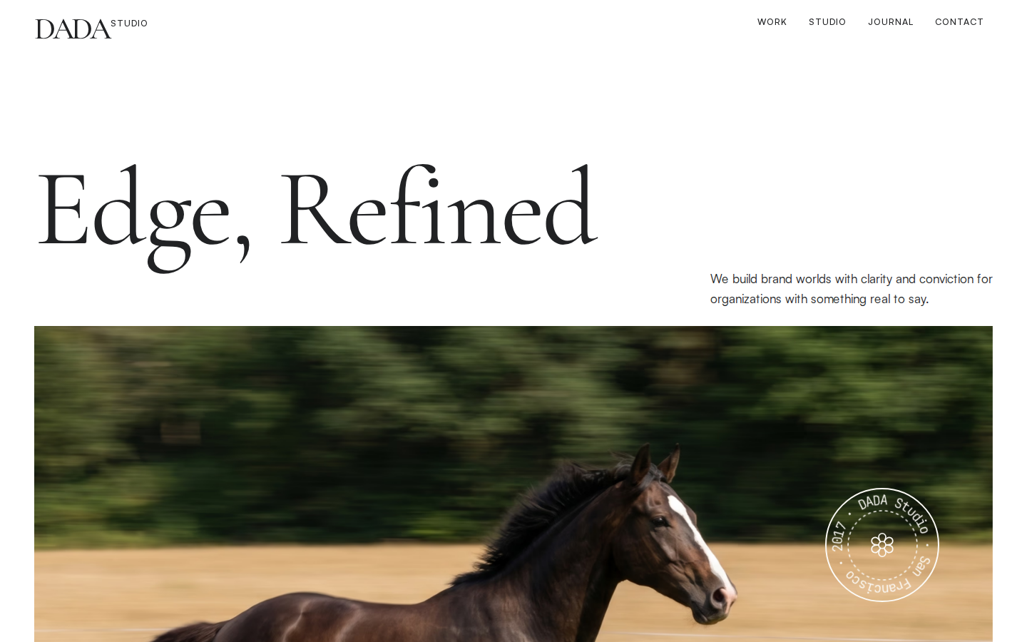 DADA Studio template preview
