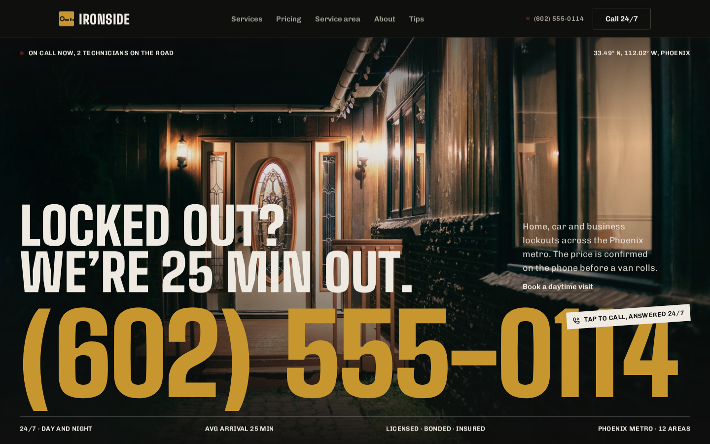 Deadbolt template preview