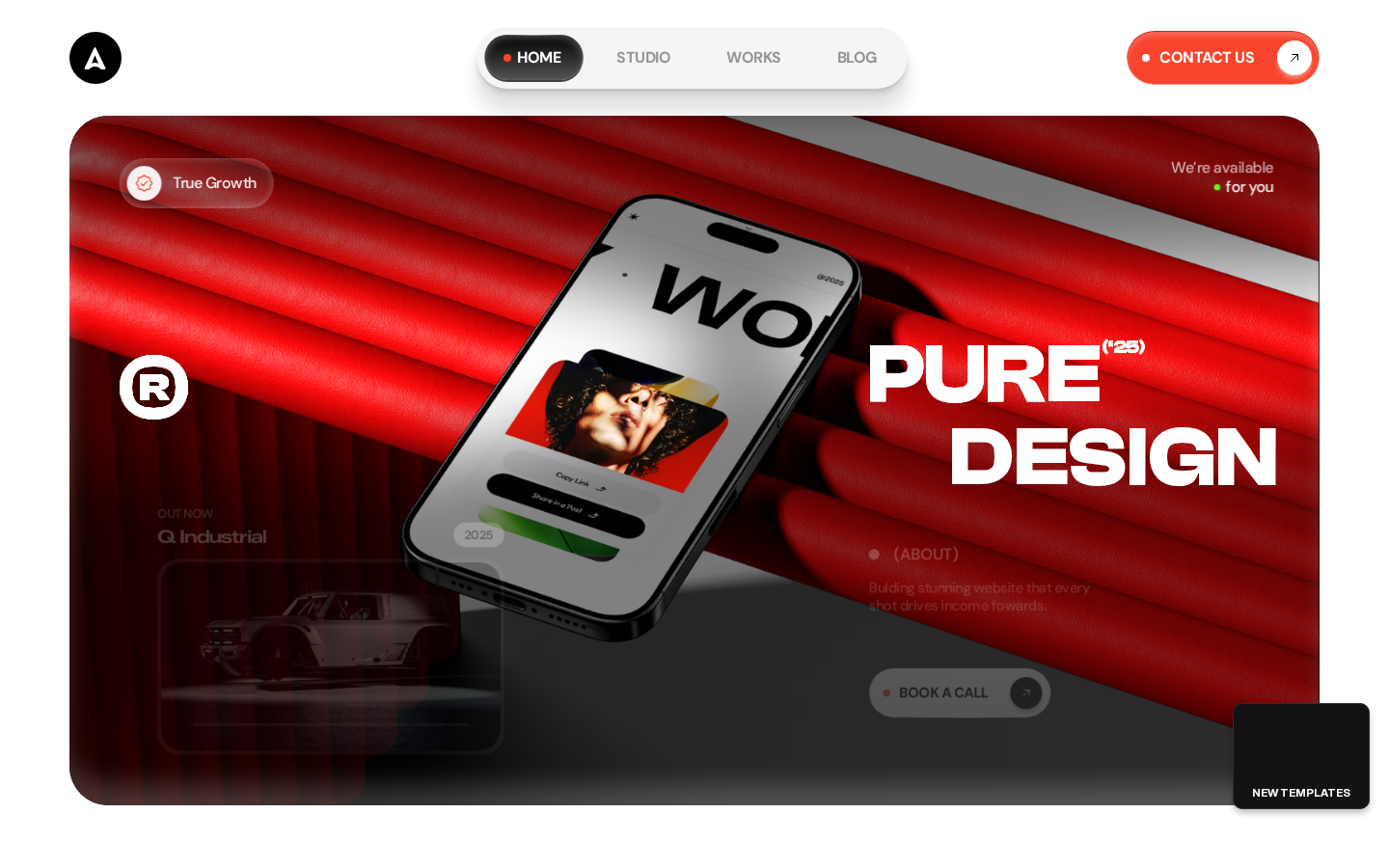 dillonbdesign template preview