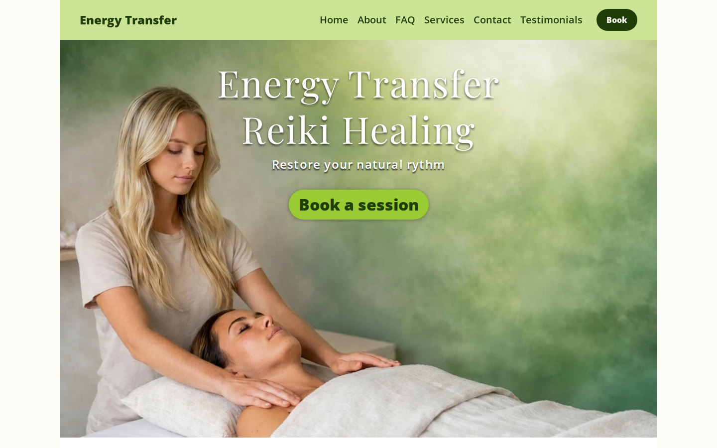 Energy Transfer template preview