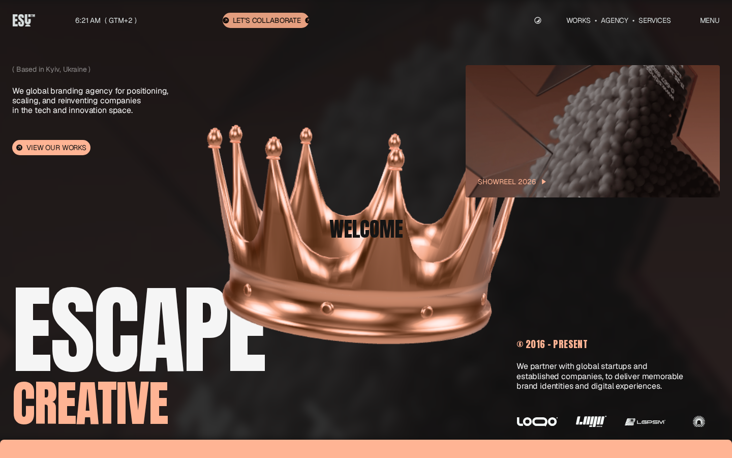 Escape™ template preview