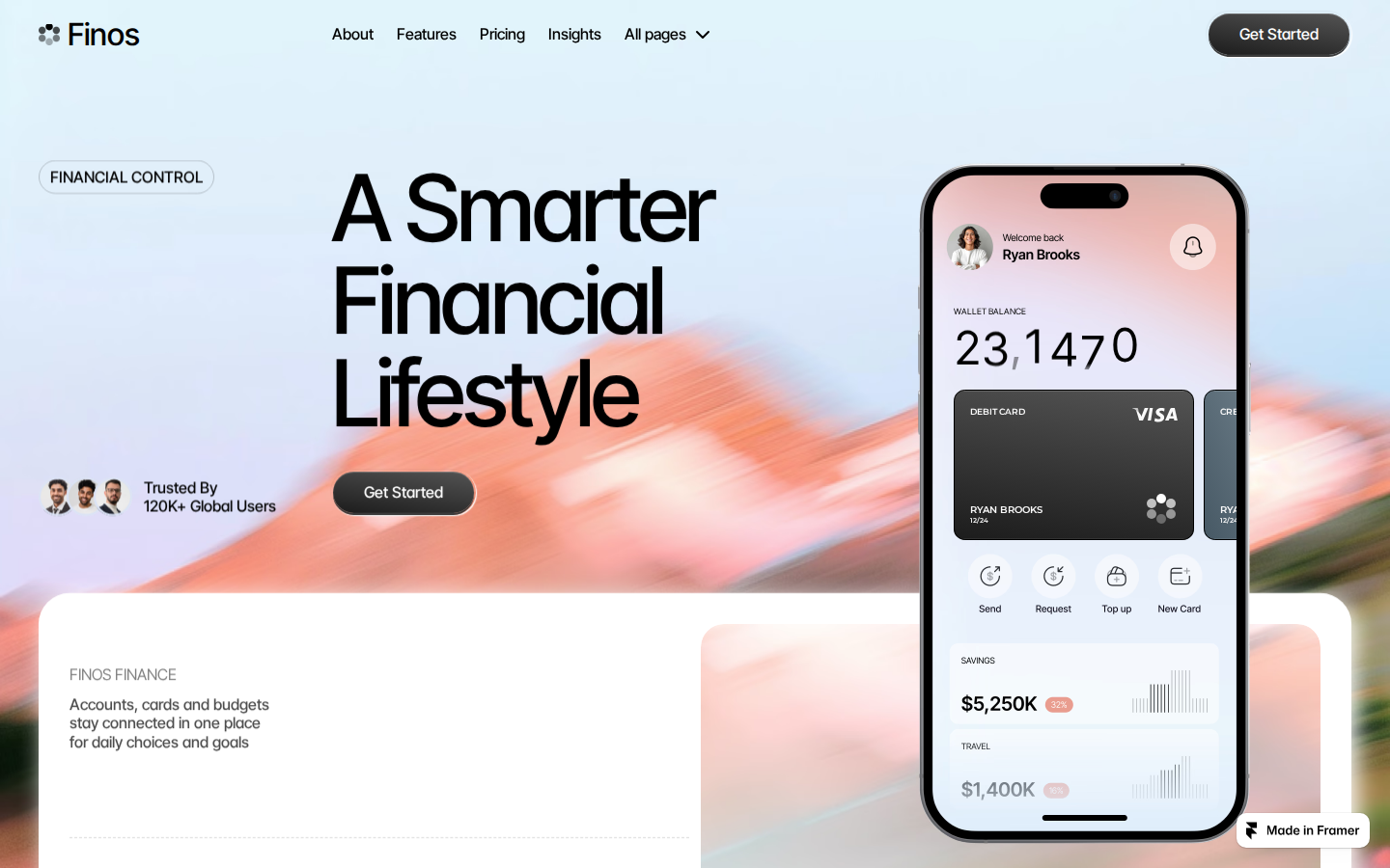 Finos template preview
