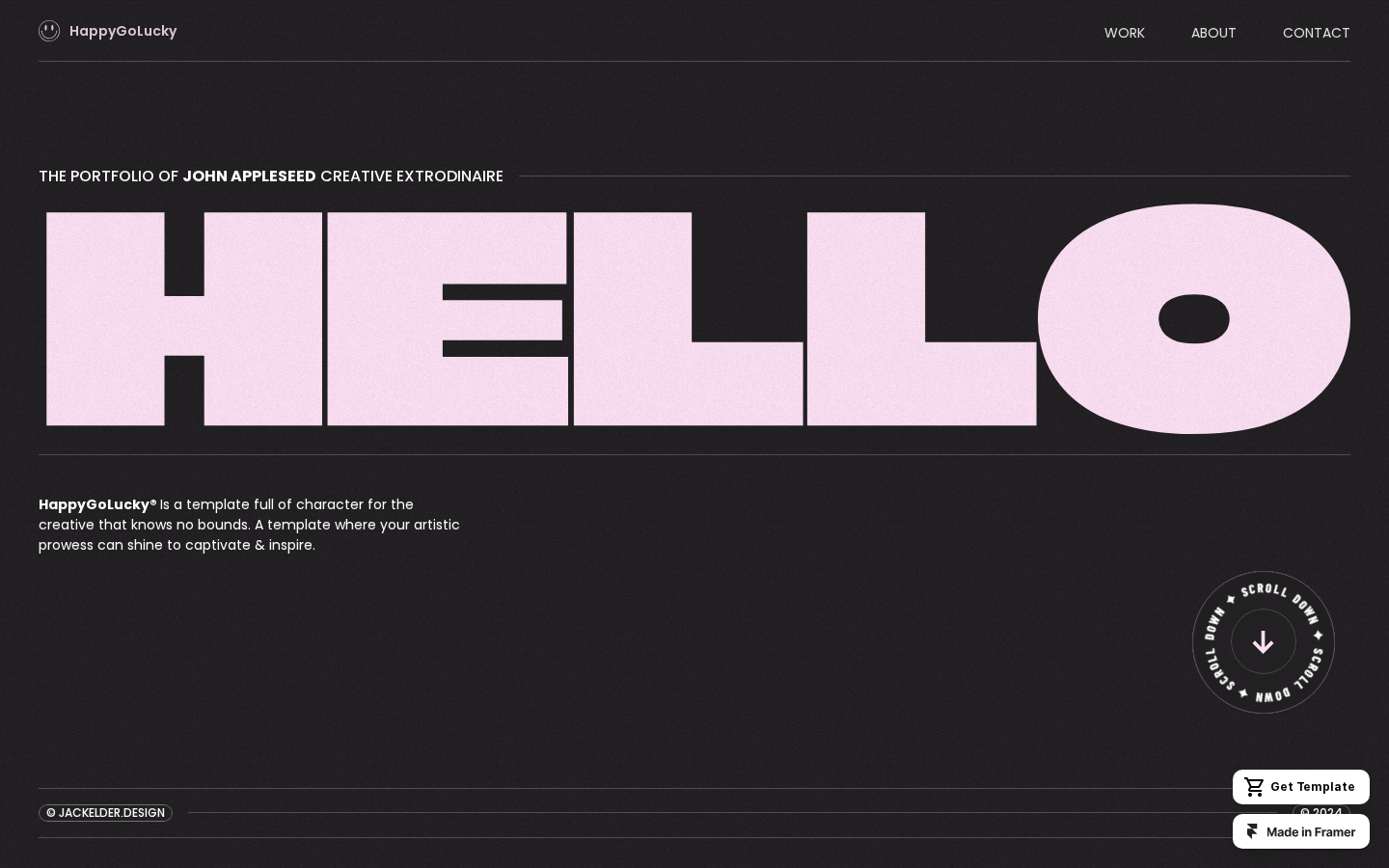 Flow State template preview