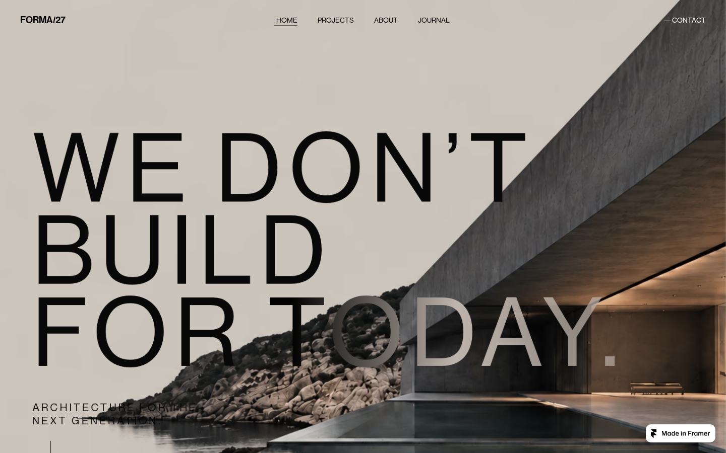Forma/27 template preview