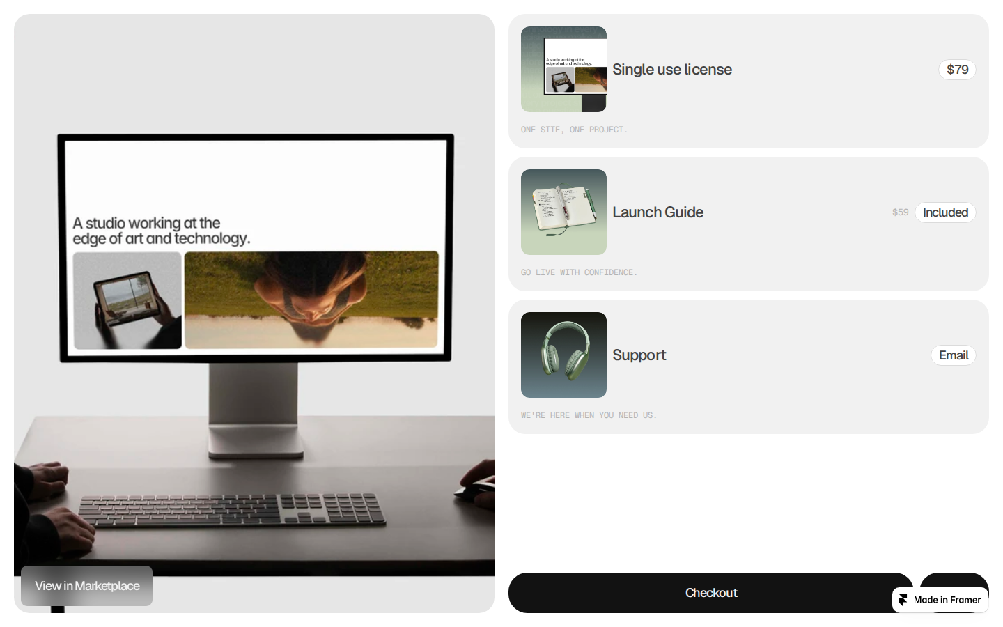 FORMA-Template template preview