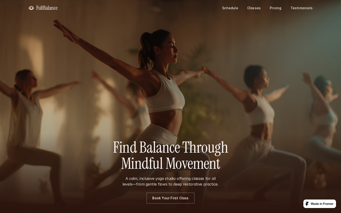 FullBalance template preview